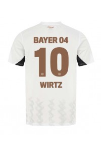 Bayer Leverkusen Florian Wirtz #10 Voetbaltruitje Uit tenue 2024-25 Korte Mouw